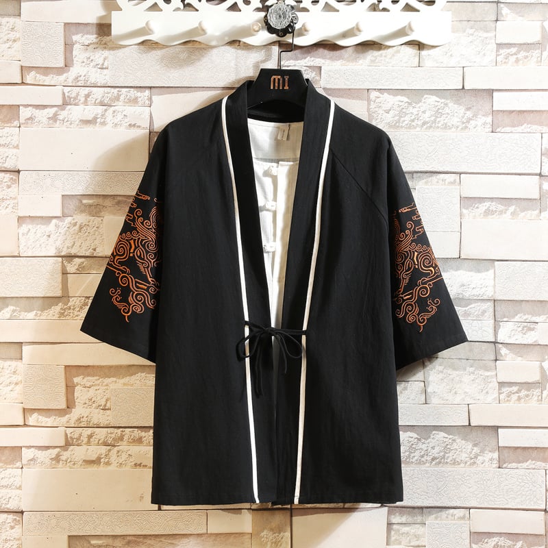Antique Retro Embroidered Chinese Style Robe