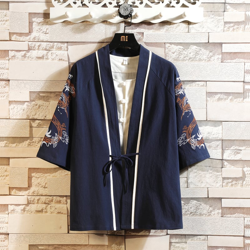 Antique Retro Embroidered Chinese Style Robe